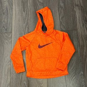 Boy size 7 Nike Orange Hoodie